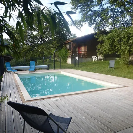 Chalet Jaune - Piscine Partagee Darbres
